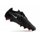 Chaussure Nike Phantom GX Elite FG Noir Blanc Sommet Gris Fumée