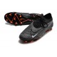 Chaussure Nike Phantom GX Elite FG Noir Blanc Sommet Gris Fumée
