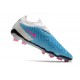 Chaussure Nike Phantom GX Elite FG Bleu Baltique Rose Blanc Bleu Laser
