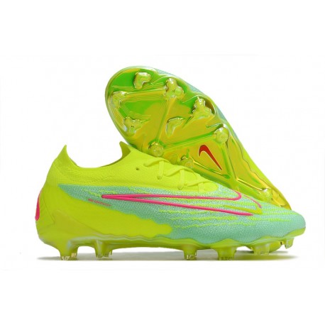 Chaussure Nike Phantom GX Elite FG Volt Très Pâle