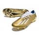 adidas X Speedportal.1 FG Crampons Or Blanc