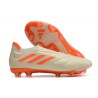 adidas Copa Pure+ FG Chaussures de Foot Blanc Cassé Orange Solaire Equipe