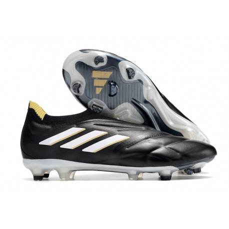 adidas Copa Pure+ FG Chaussures de Foot Blanc Cassé Orange Solaire Equipe