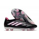 adidas Copa Pure+ FG Chaussures de Foot Noir Zero Met Rose Equipe Choc