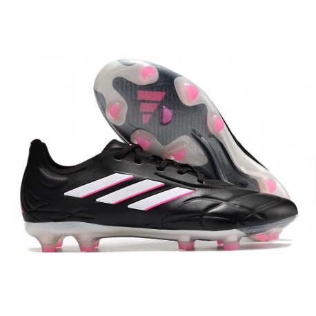 Chaussure de Football adidas Copa Pure.1 FG Noir Zero Met Rose Equipe Choc