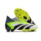 Chaussures adidas Predator Accuracy+ FG Blanc Vert Noir