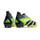 Chaussures adidas Predator Accuracy+ FG Blanc Vert Noir
