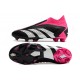 Chaussures adidas Predator Accuracy+ FG Noir Blanc Rose Equipe Choc