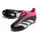 Chaussures adidas Predator Accuracy+ FG Noir Blanc Rose Equipe Choc
