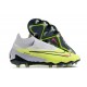 Nike Phantom GX Elite DF Link FG Volt Très Pâle Gridiron Raisin Très Pâle