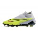 Nike Phantom GX Elite DF Link FG Volt Très Pâle Gridiron Raisin Très Pâle