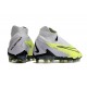 Nike Phantom GX Elite DF Link FG Volt Très Pâle Gridiron Raisin Très Pâle