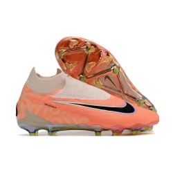 Nike Phantom GX Elite Dynamic Fit Link FG Goyave Givré Noir Orange Total