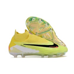 Nike Phantom GX Elite Dynamic Fit Link FG Jaune Vert Noir