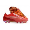 Chaussure Nike Phantom GX Elite FG Rouge Blanc