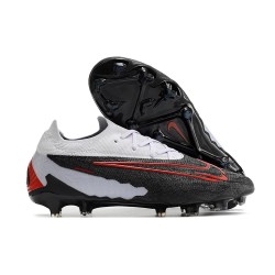 Chaussure Nike Phantom GX Elite FG Noir Gris Rouge