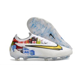 Nike Phantom GX Elite FG Nouveaux Blanc Or