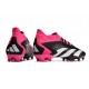 adidas Predator Accuracy.1 FG Crampons Noir Blanc Rose Equipe Choc