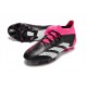 adidas Predator Accuracy.1 FG Crampons Noir Blanc Rose Equipe Choc