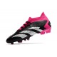 adidas Predator Accuracy.1 FG Crampons Noir Blanc Rose Equipe Choc