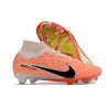 Nike Zoom Mercurial Superfly 9 Elite NU FG Givré Noir Orange Total