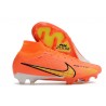 Chaussure Nike Zoom Mercurial Superfly IX Elite FG Orange Or