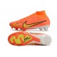 Chaussure Nike Zoom Mercurial Superfly IX Elite FG Orange Or