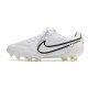 Nike Tiempo Legend 9 Elite FG Nouvel Blanc Noir