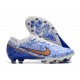 Nike Air Zoom Mercurial Vapor XV Elite AG Blanc Bleu Or