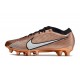 Nike Air Zoom Mercurial Vapor XV Elite AG Mbappe Cuivre Métallique