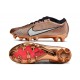 Nike Air Zoom Mercurial Vapor XV Elite AG Mbappe Cuivre Métallique