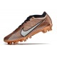 Nike Air Zoom Mercurial Vapor XV Elite AG Mbappe Cuivre Métallique