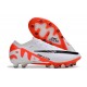 Nike Air Zoom Mercurial Vapor XV Elite AG Blanc Cramoisi Vif Noir