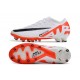 Nike Air Zoom Mercurial Vapor XV Elite AG Blanc Cramoisi Vif Noir