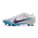 Nike Air Zoom Mercurial Vapor XV Elite AG Blanc Bleu