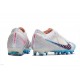Nike Air Zoom Mercurial Vapor XV Elite AG Blanc Bleu