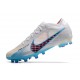 Nike Air Zoom Mercurial Vapor XV Elite AG Blanc Bleu