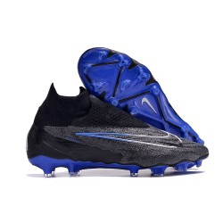 Nike Phantom GX Elite Dynamic Fit Link FG Noir Chrome Hyper Royal