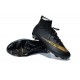 2015 Nouvelle Chaussure Nike Mercurial Superfly IV FG Noir Or