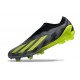 Adidas X Crazyfast.1 Sans Lacets Fg Crazycharged - Noir Jaune Gris 