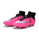 Nouveau Chaussure de Football Nike Mercurial Superfly CR FG Rose Blanc Noir