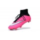 Nouveau Chaussure de Football Nike Mercurial Superfly CR FG Rose Blanc Noir