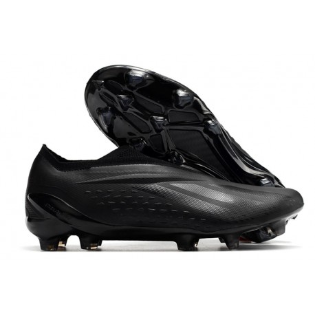 Crampons de Foot adidas X 17+ Purespeed FG Noir