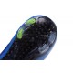 2015 Nouvelle Chaussure Nike Mercurial Superfly IV FG Blue Volt Blanc Noir