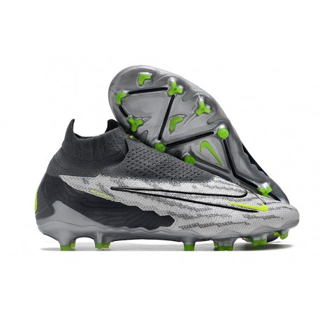 Nike Phantom GX Elite Dynamic Fit Link FG Gris Noir