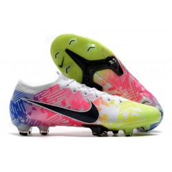 Nike Mercurial Vapor 14 Elite FG Blanc Mangue