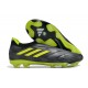 adidas Copa Pure+ FG Chaussures de Foot Noir Vert
