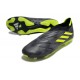adidas Copa Pure+ FG Chaussures de Foot Noir Vert