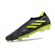 adidas Copa Pure+ FG Chaussures de Foot Noir Vert