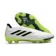adidas Copa Pure+ FG Chaussures de Foot Blanc Noir Citron Lucide